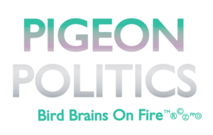 pigeon politics are political cartoons and ideas