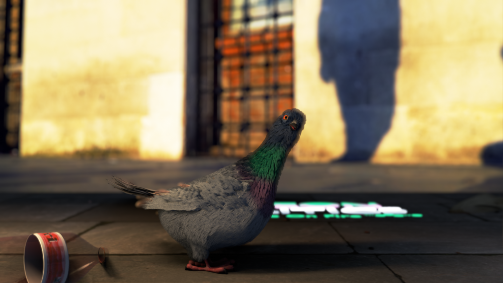 pigeon politics political cartoon