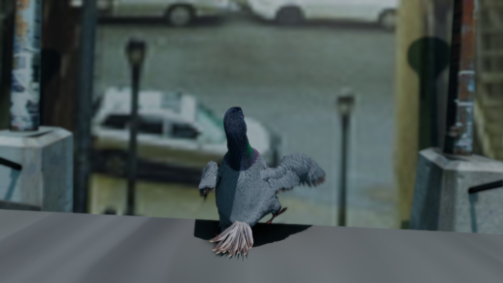 political cartoon about pigeons