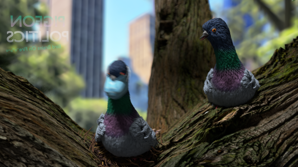 pigeon political cartoons